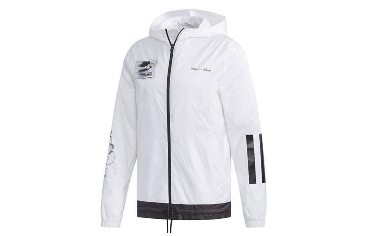 Adidas Neo Куртки Мужские Белые С Капюшоном Умеренные Другие EI4535 XL