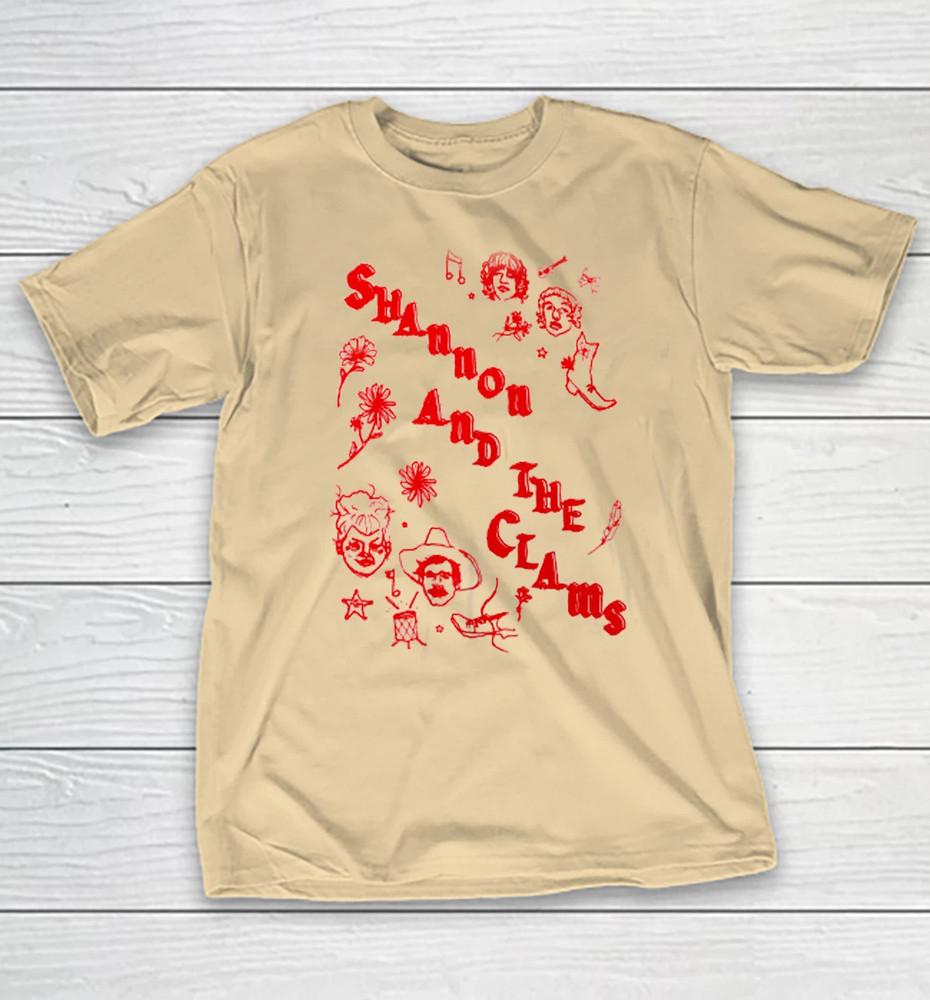 

Shannon and the Clams Band Gift For Fan T Shirt Full Size S-5XL Unisex T-Shirt L