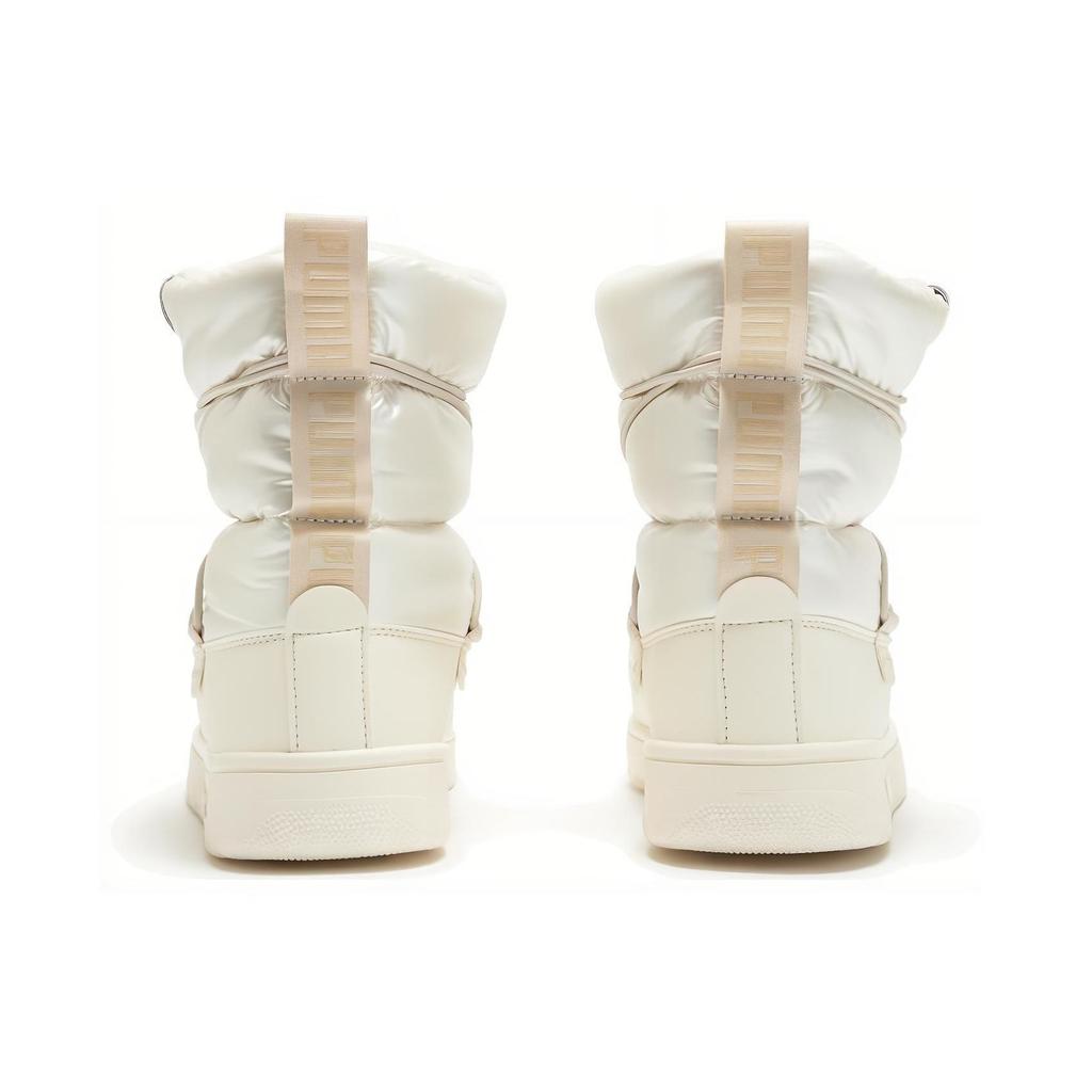 Puma Warm Shock Absorbing Comfortable Versatile Short Snow Boots Women Boots Snow-White 393931-02