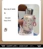 Elegant Chinese Retro Floral Insulated Stainless Steel Water Flask for Women