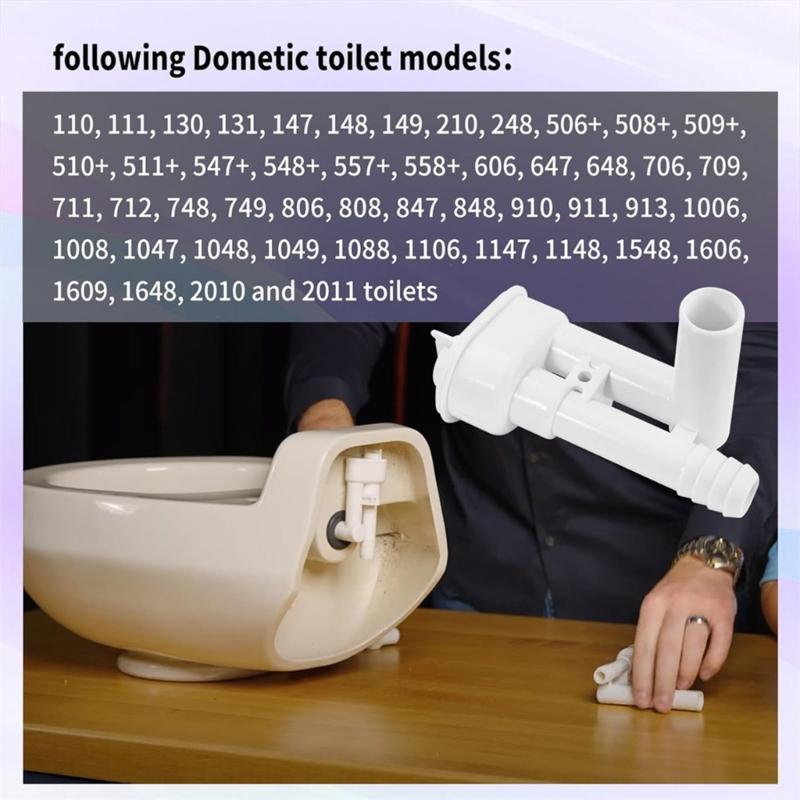 Uprgades Toilet Vacuum Breaker set Toilet Vacuum Breaker Accessory 385316906 for House Sealand Model without Sprays