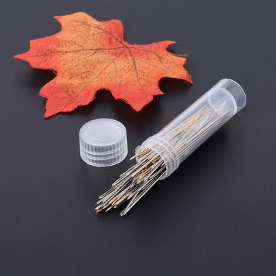 100pcs Large Eye Embroidery Fabric Cross Stitch Needles Sewing Craft 24# For 9CT