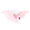 1pc Dish Set Wall-Mounted Soap Holder Flamingo Style Smooth Drainage Bathroom Organizer Soap Bar Storage Holder Home Use