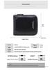 New Men's Short Wallet with Corner Protector: Chain Coin Purse, Multi-Card Slots, Zippered Card Holder