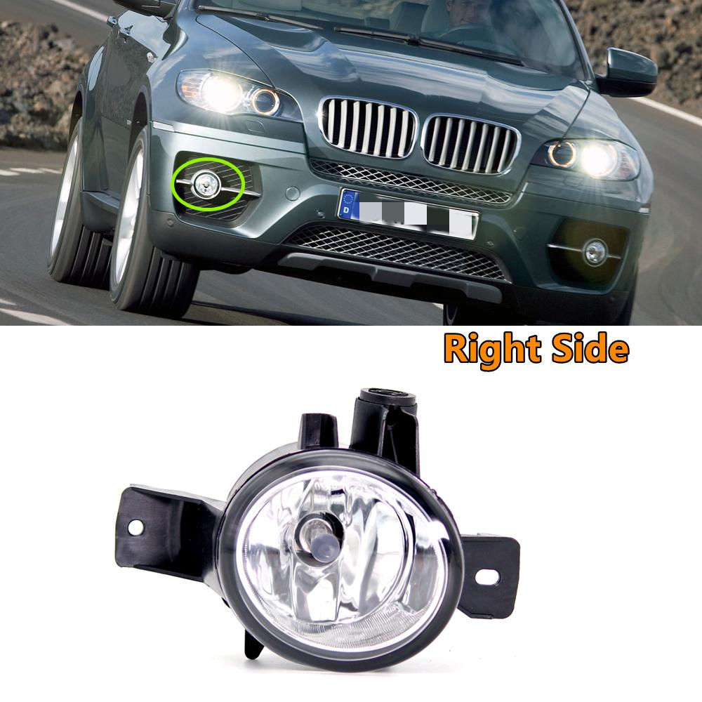 For BMW X6 E71 E72 2008 2009 2010 2011 2012 Front Bumper Fog Light Fog Lamp With LED/Halogen Bulbs 63177187631 63177187632