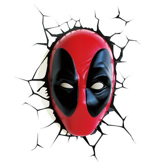 

Deadpool 3D Трещина Стена Кузов Машины Наклейка Single Pack