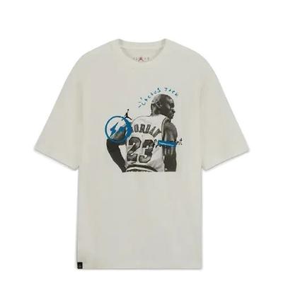 Air Jordan Travis Scott Fragment Tee White