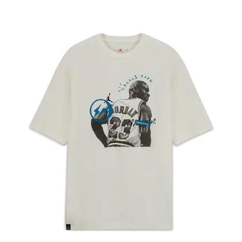 Air Jordan Travis Scott Fragment Tee White S