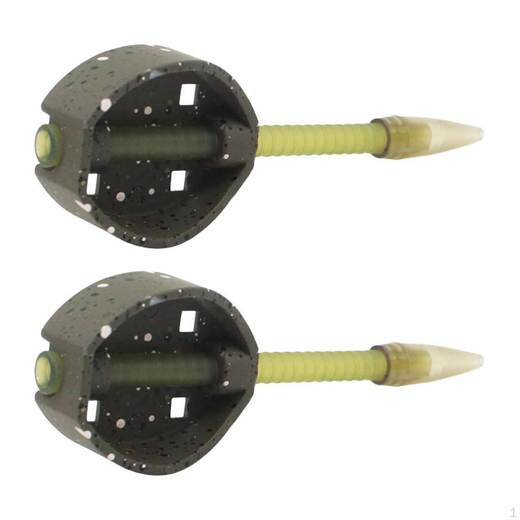 2 stück Angeln Köder Halter Locken Robust Anhänger Mehrweg Multifunktions