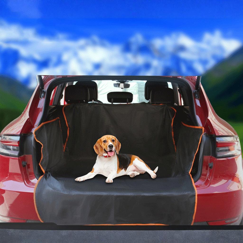 Universal Car Trunk Pet Mat Waterproof Dog Cat Seat Cover Detachable Washable Protective Liner for Vehicle Cargo Area