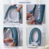 Thickened Plastic Toilet Seat Cushion with Handle