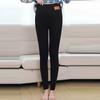 Women Solid Warm Winter Tight Thick Velvet Wool Cashmere Pants Trousers Leggings