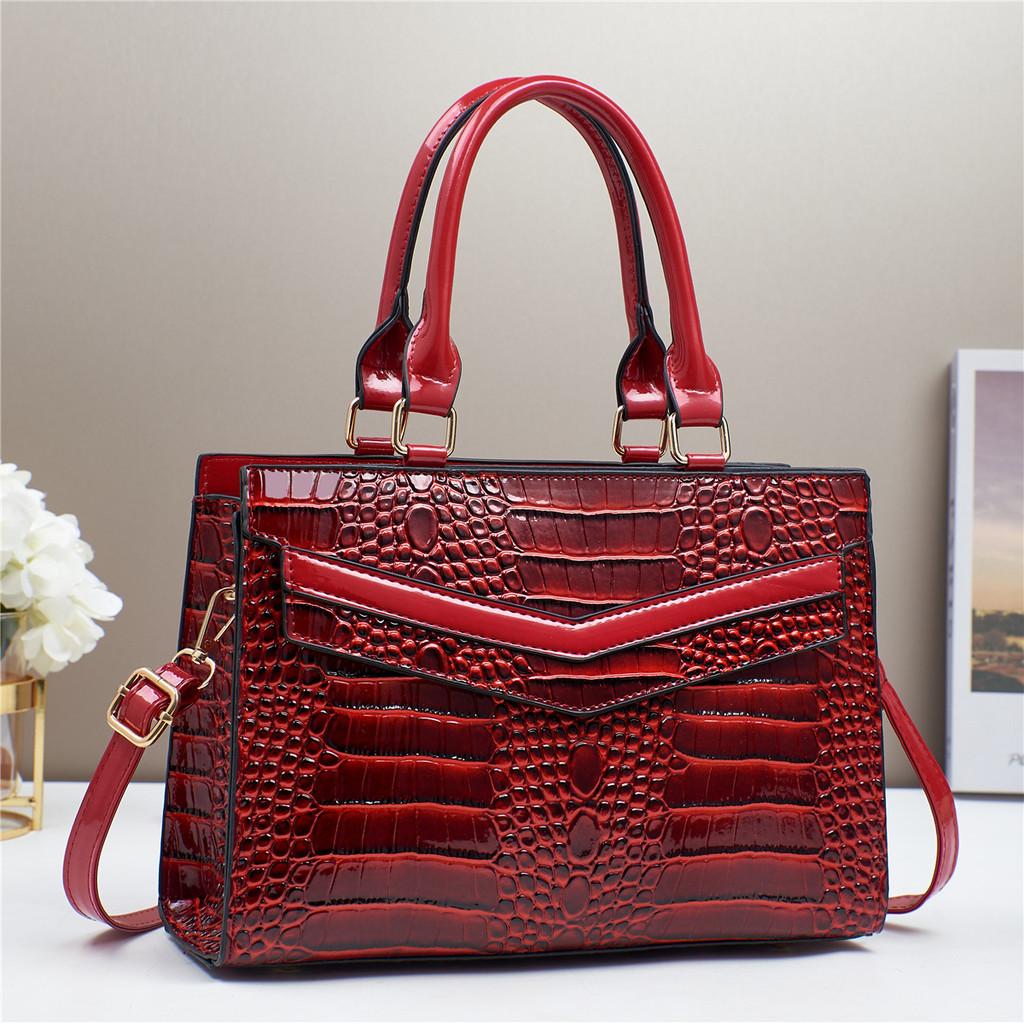 Stylish Soft Pu Tote Bag For Women 2024 Trendy Large Capacity Shoulder Bag