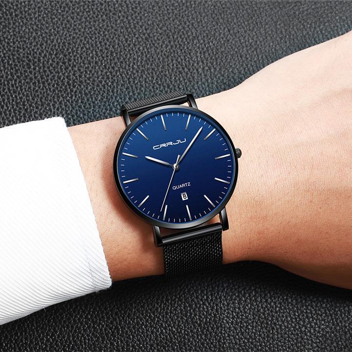 CRRJU 2270 Herrenuhr mit lässiger Persönlichkeit - Beliebte Modeuhr für Studenten