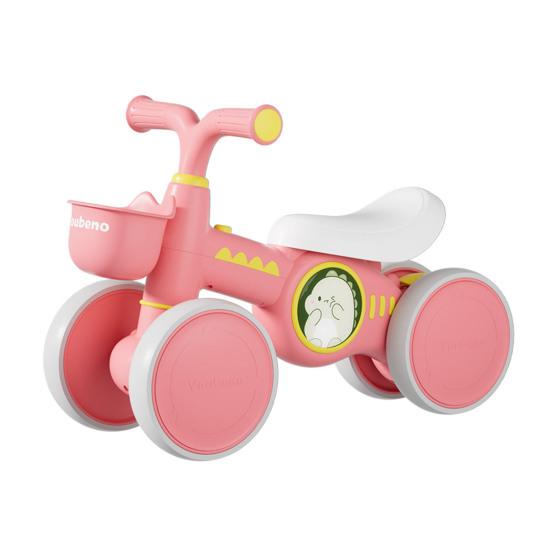 Baby Balance Bike for Toddlers 12-24 Months Comfortable Silent Wheels Balance Bike Adjustable Seat Anti-Rollover Lightweight First Bike Toddler