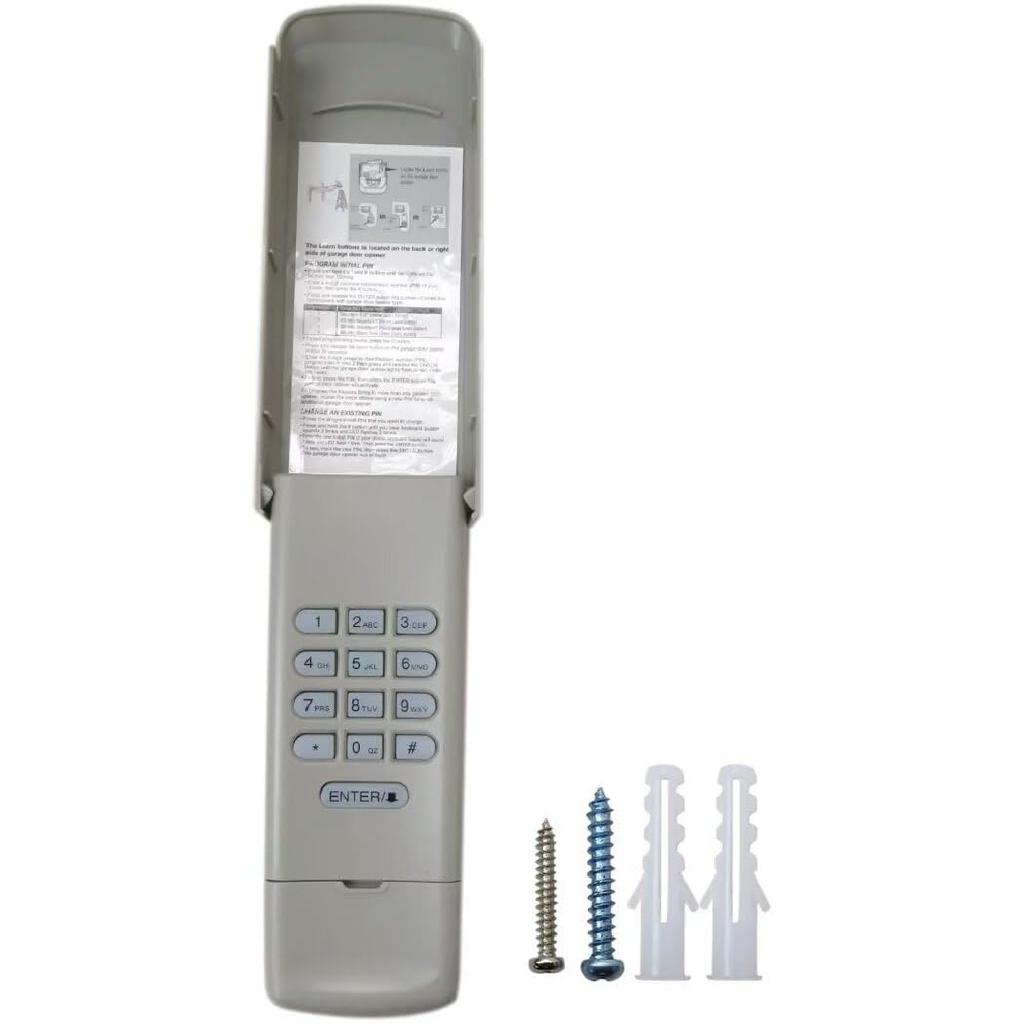2024 New Garage Door Wireless Keypad 315 390MHz Door Opener Remote for Craftsman 139.18750 139.30498 139.30499 139.3050 139.53680 139.53681 139.53684