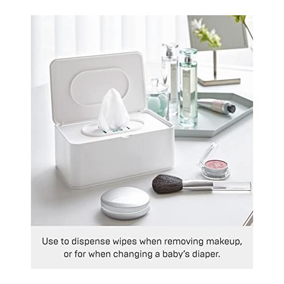 Yamazaki Jitsugyo Wet Wipes Storage Case Smart White 3255