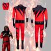 Wwe Kane Costume Kids Cosplay Jumpsuit With Mask For Halloween Party
