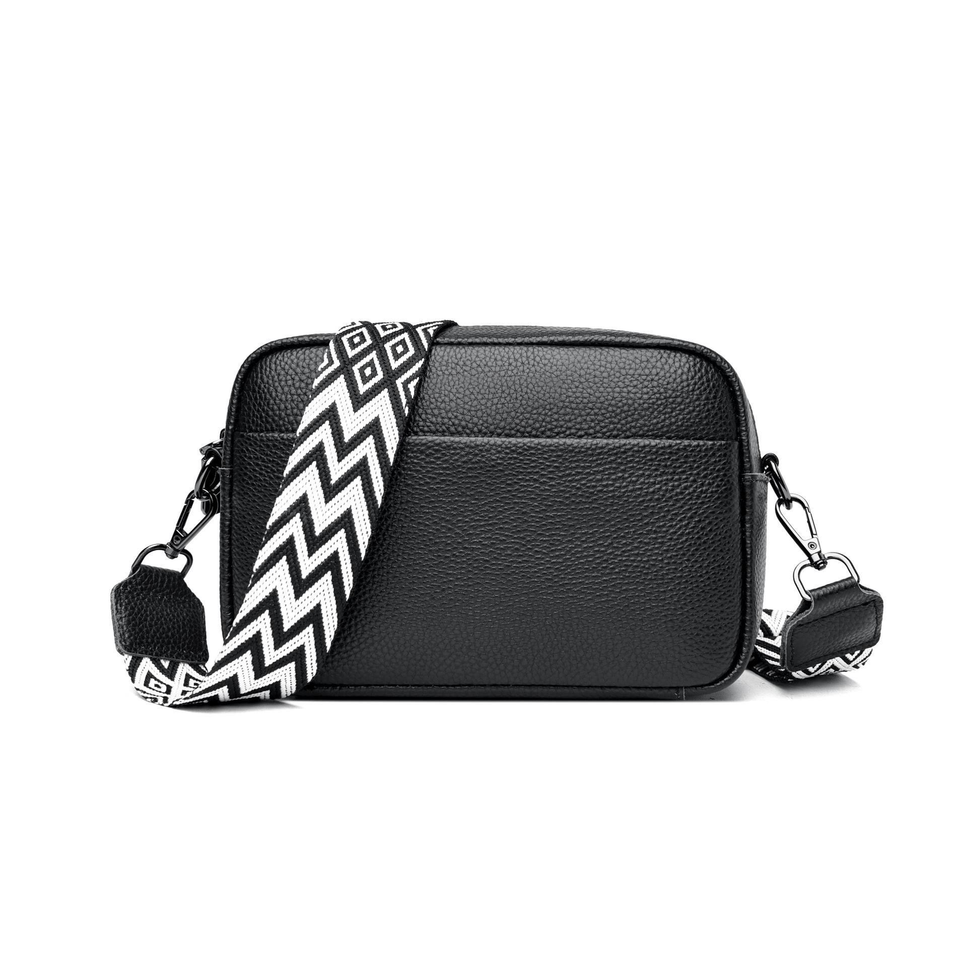 Leather women s bags New trendy fashion versatile shoulder messenger bags First layer cowhide small square bag