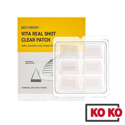 [Mediterapia] Vita Real Shot Clear Patch 1 scatola (6 patch)