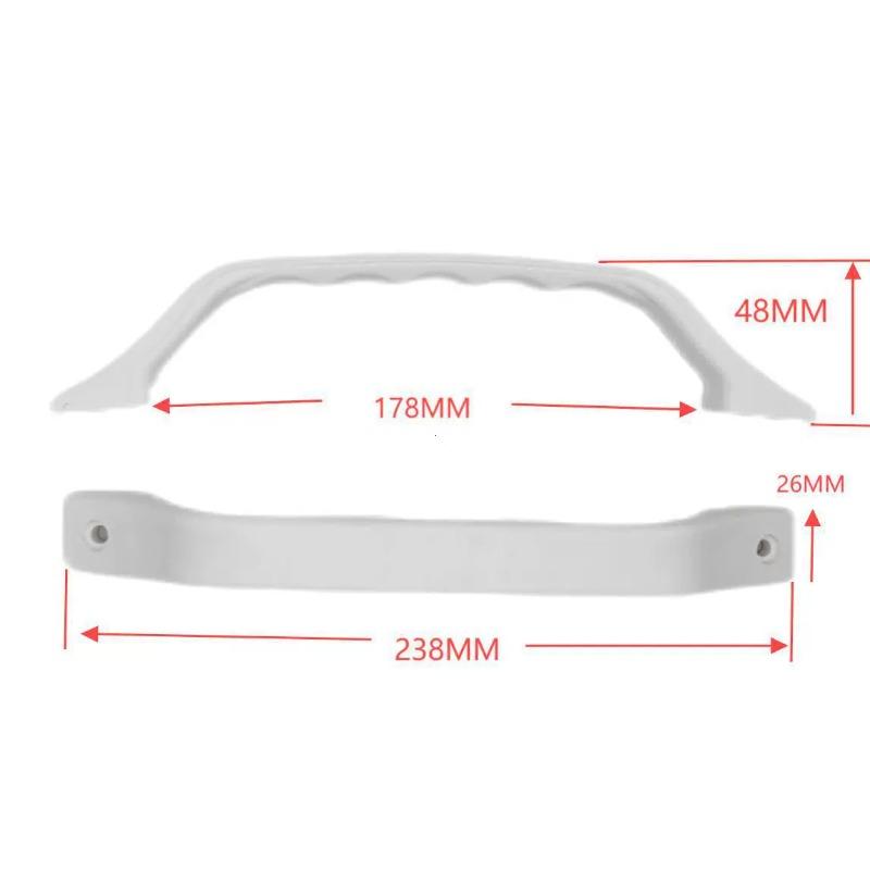 Poignée de remorquage pour caravane, poignée d'assistance pour camping-car, voyages en camping, compacte, 9,45 pouces, construction en HDPE,