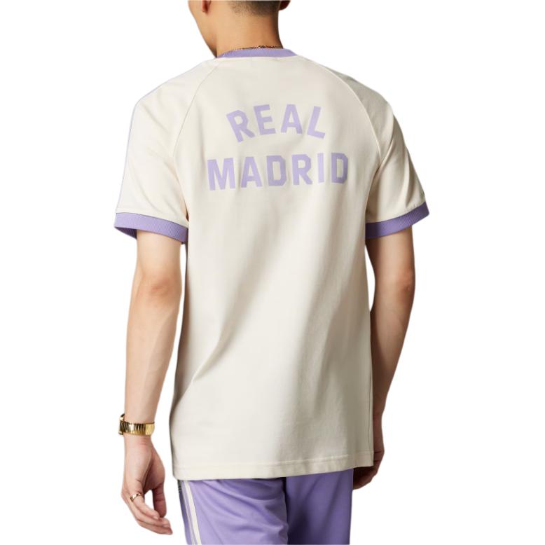 Adidas Originals Free Shipping With AdiClub Real Madrid Adicolor Classics 3 Stripes Tee IY0057-