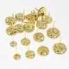 20pcs 6-12mm Stainless Steel Earring Studs Pins Craft Findings for Stud Earrings DIY Jewelry Making Accessories Findings