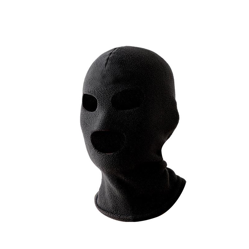 

Зимова тепла балаклава на флісовій підкладці: Вітрозахист обличчя та шиї для їзди на велосипеді, катання на лижах та активного відпочинку на природі для чоловіків та жінок One Size