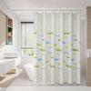 LIEI PEVA Waterproof Mildew-Proof Shower Curtain