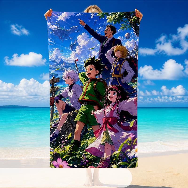 Hunter Hunter Beach Towel, Soft Large Absorbent Towel For Beach Swimming Pool Travel Vacation