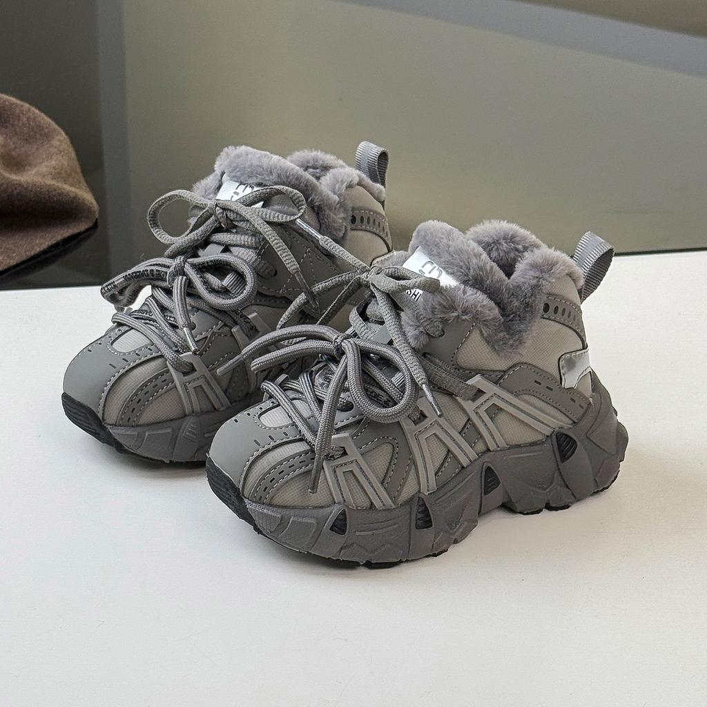 Clearance, Handling, Winter, Children's Fleece Casual Shoes, Sneakers, Snow Boots