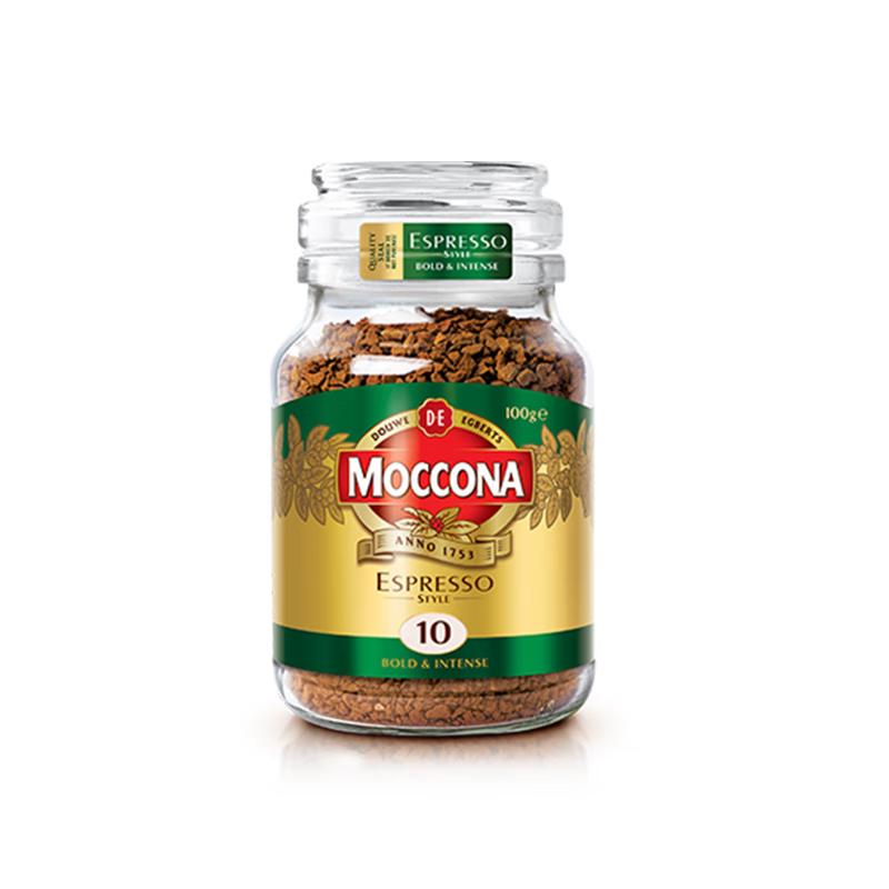 Moccona Espresso 10 Freeze-Dried Strong Instant Black Coffee