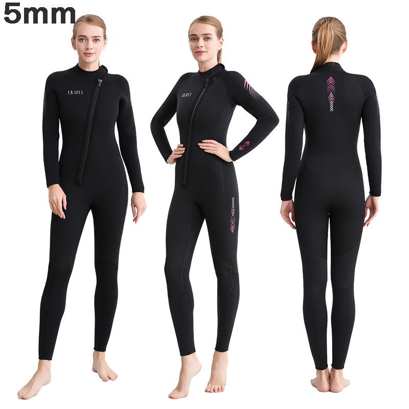 3mm/5mm Neoprene Wetsuit CR Hyperelastic Diving Suit Spearfishing Swimsuit Men Women Full Body Winter Thermal Scuba Diving Suits