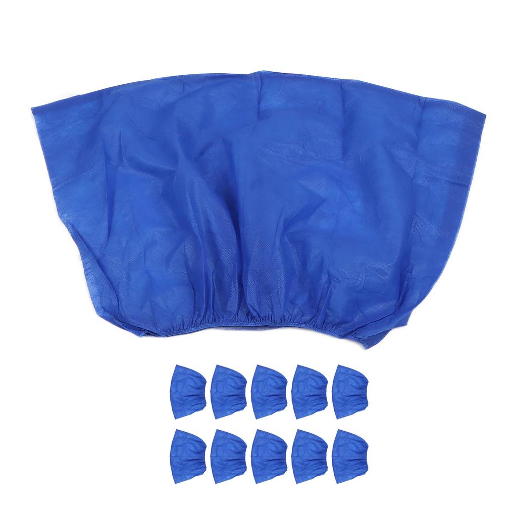 10pcs Men Disposable Shorts Beauty Salon Non Woven Breathable Underwear Underpants (Blue)