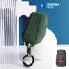 Alcantara For Toyota Rav 4 Xa50 Camry Corolla Suede Car Key Case Shell Remote Cover Keychain Protector Auto Accessories