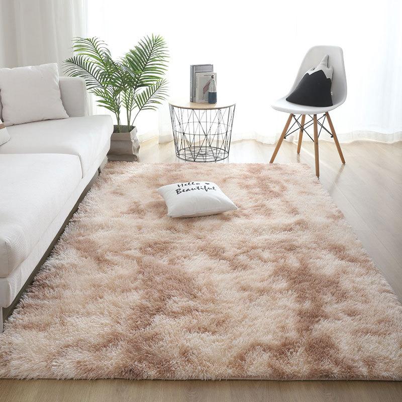Thicken Home Bedroom Carpet Cute Girl Room Full of Net Red Wind Bedside Blanket Living Room Coffee Table Home Mat