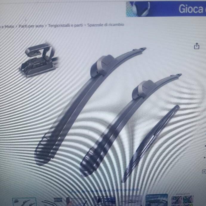 Per BMW X5 F15 Tergicristalli BMW X5 F15 2013-2018 24 + 20 + 12 Lame Tergicristallo
