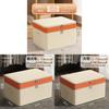 Multifunctional Clothing Storage Bin With Handle And Cover For Closet And Storage Room