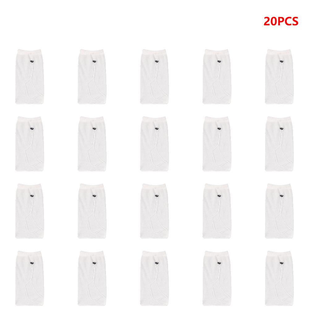 4-50Pcs Pool Skimmer Socks with Drawstring Swimming Pool Filter Socks for Skimmer Basket Nylon Mesh Debris Leaves Storage Socks