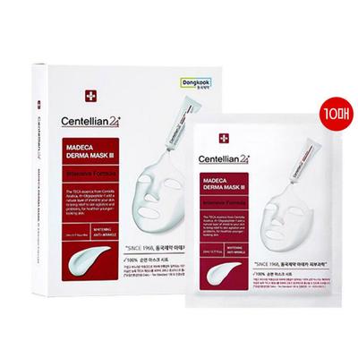 [Dongkook Pharmaceutical Madeca Mask Pack Derma Mask Season 3 | 10 Sheets]