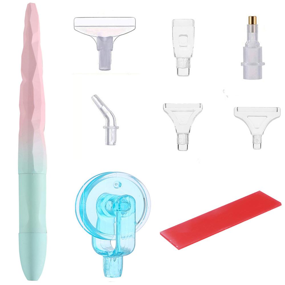 5D Matte Diamond Painting Pen Tool Point Drill Pens Roller Glue Clay Kits DIY Wheel Easy 5D Diamond Painting Cross Stitch Set