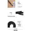 Meier New Top Grain Leather Skinny Belt with Rhinestone Embellishments - Slim Genuine Leather Belt