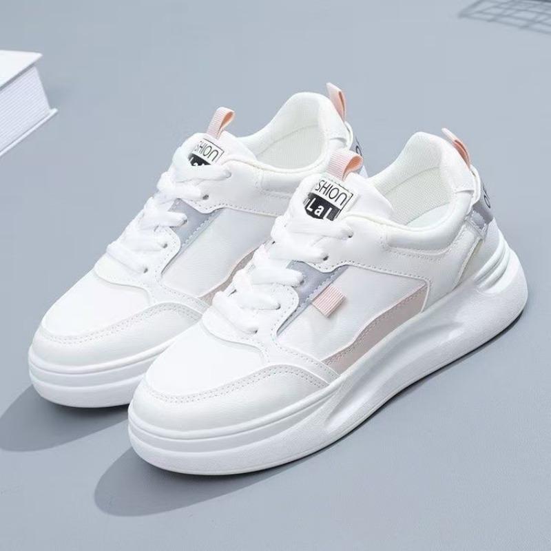 Comfortabele kleine witte schoenen dames mesh ademend lente en herfst nieuwe student veelzijdig enkele schoenen casual sport net schoenen