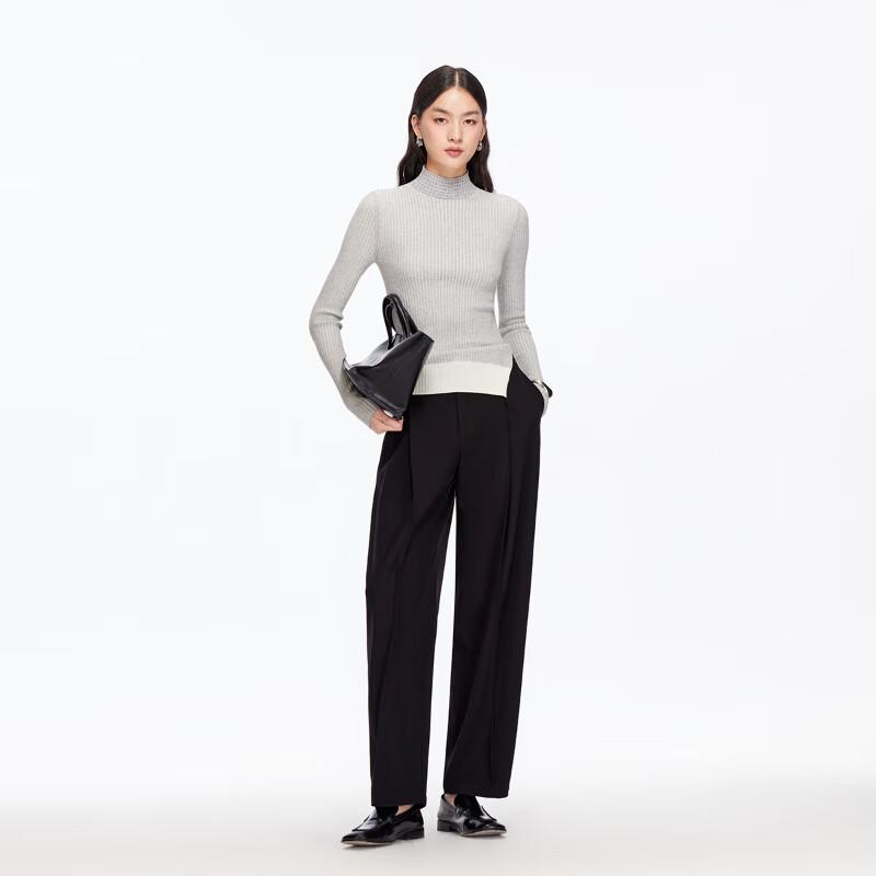 Veromoda Women's 2025 Fall/Winter Pleated Carrot Pants