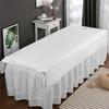 1PC Beauty Salon Soft Breathable Bedspread Comfortable Bed Cover Lightweight Bed Sheet with Holes Massage Bed