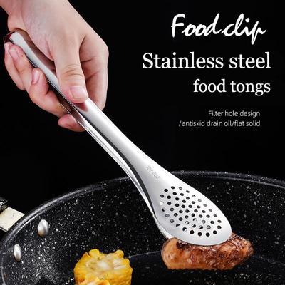 Pinze da cucina Utensili da cucina BBQ Food Clip Pinze da cucina Chief Pinze portatili in acciaio inossidabile per cucinare barbecue da picnic