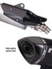 Carbon Fiber Tail Section Exhaust for BMW C400X/C400GT Motorcycle