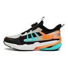 Anta Shocking Shock Absorption Wear Resistant Non Slip Low Top Kids Running Shoes Kids Running Shoes Black White Orange 312315521-1