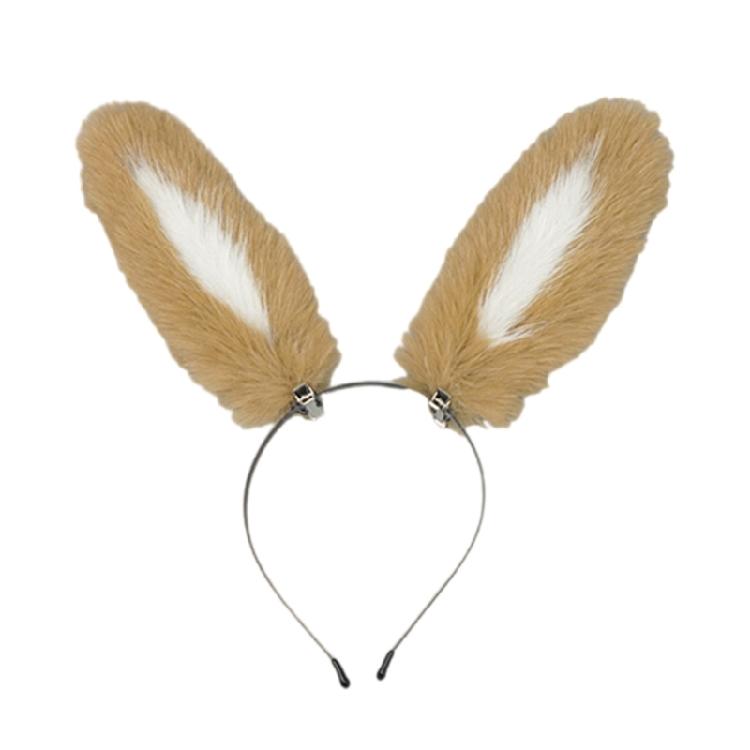 Ручная работа Животный Хвост Кроличьи Уши Повязка на Голову Длинный Хвост Кроличьи Уши Головной Убор Хвост Кролика Аниме Косплей Аксессуары