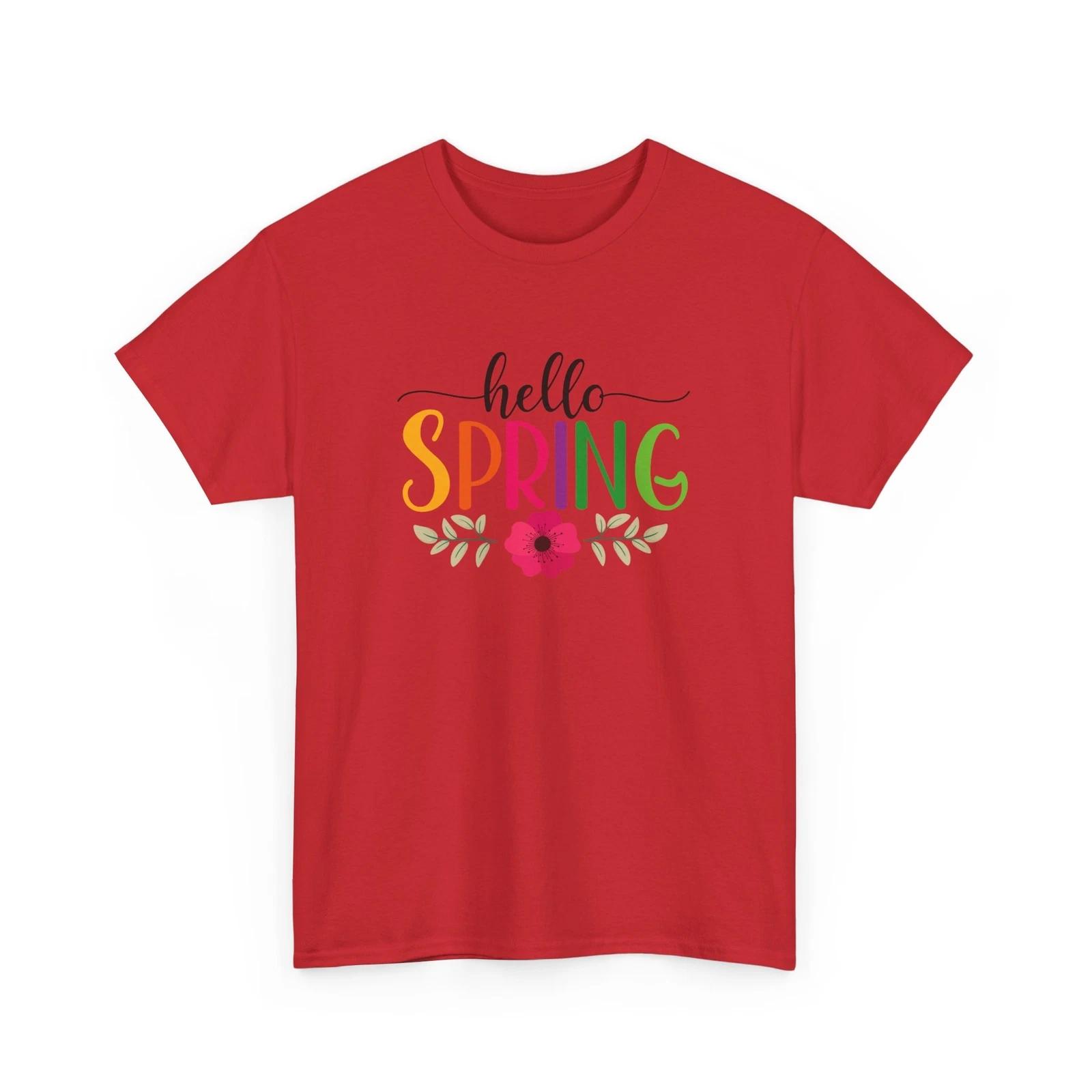 

Hello Spring T-Shirt | Spring Energy & Nature Lover Tee | 2XL